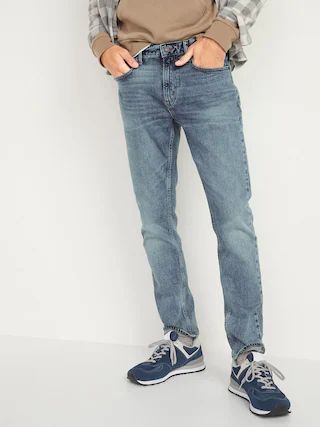 Skinny Built-In Flex Acid-Wash Jeans for Men | Old Navy (US)