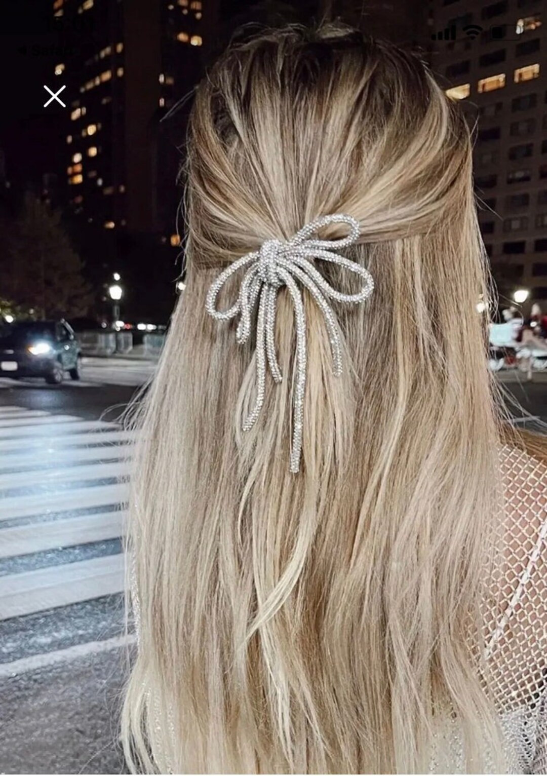 Rhinestone Bow Clip , Stone Crystal Bow, Silver Velvet Bow, Rhinestone Bow Hair Clips, Rhinestone... | Etsy (US)