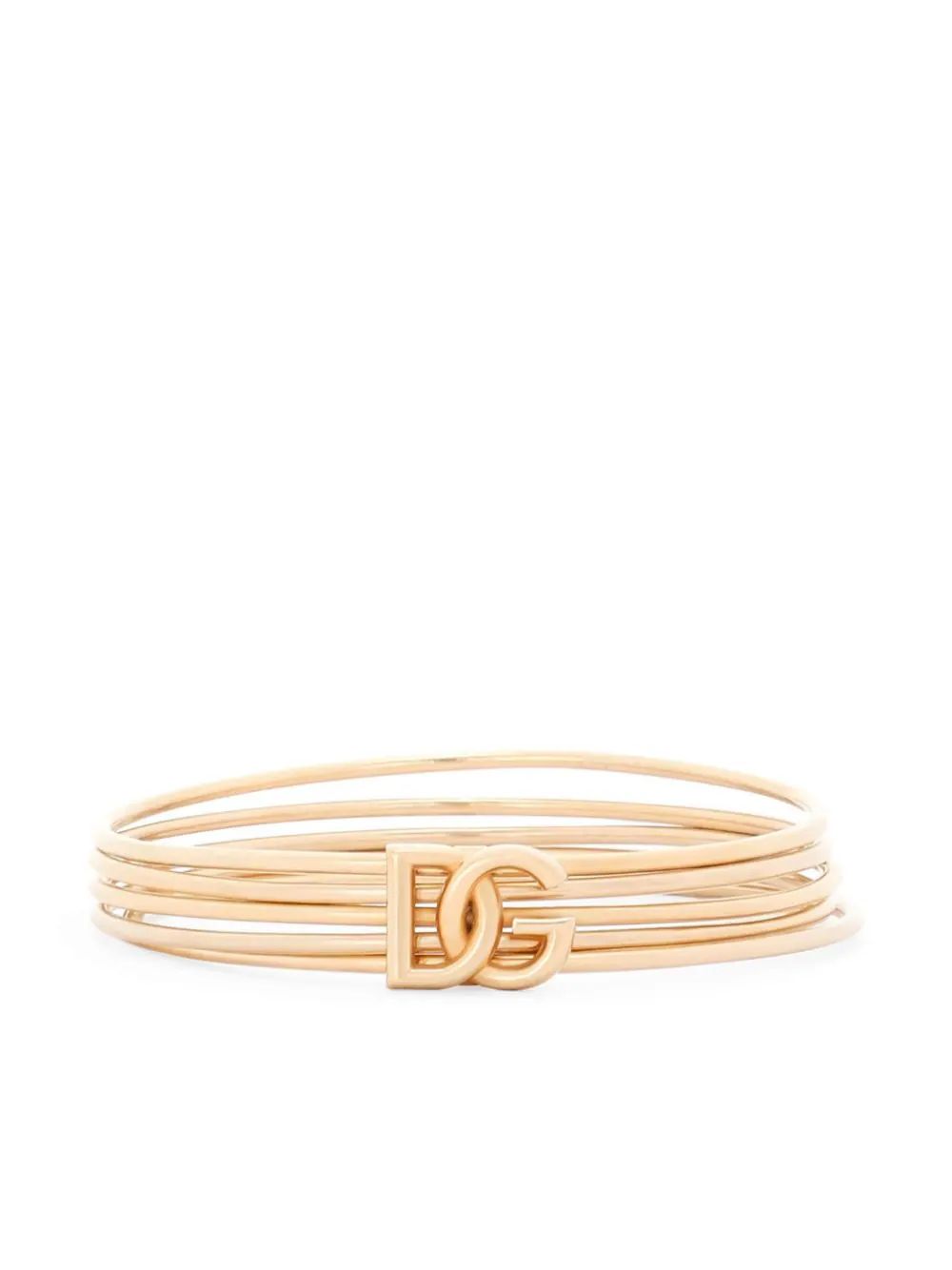 DG logo-charm multi-hoop bangle | Farfetch Global