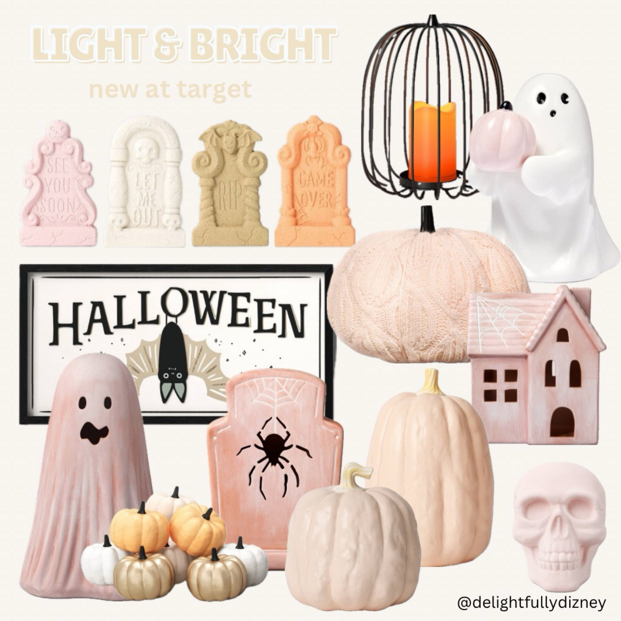 Calling all the neutral home decor girlies! Targets new Halloween and fall line is one of the cutest I’ve ever seen. I love all the textures of these pieces  and the light neutral terracotta pinks.  This collection is a must have. Don’t wait, because items do sell out fast! 

#LTKSeasonal #LTKFamily #LTKHome