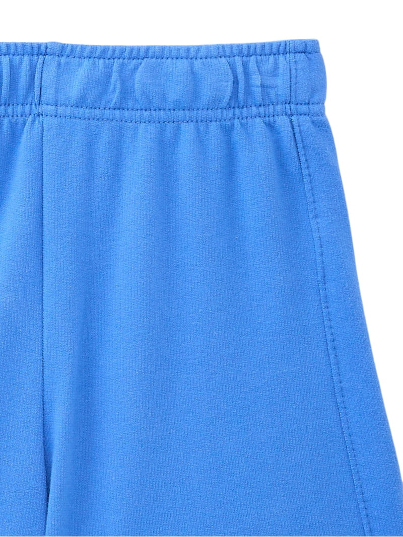 Wonder Nation Little Boys Short Sleeve French Terry Outfit Set, 2-Piece, Sizes 4-10 | Walmart (US)