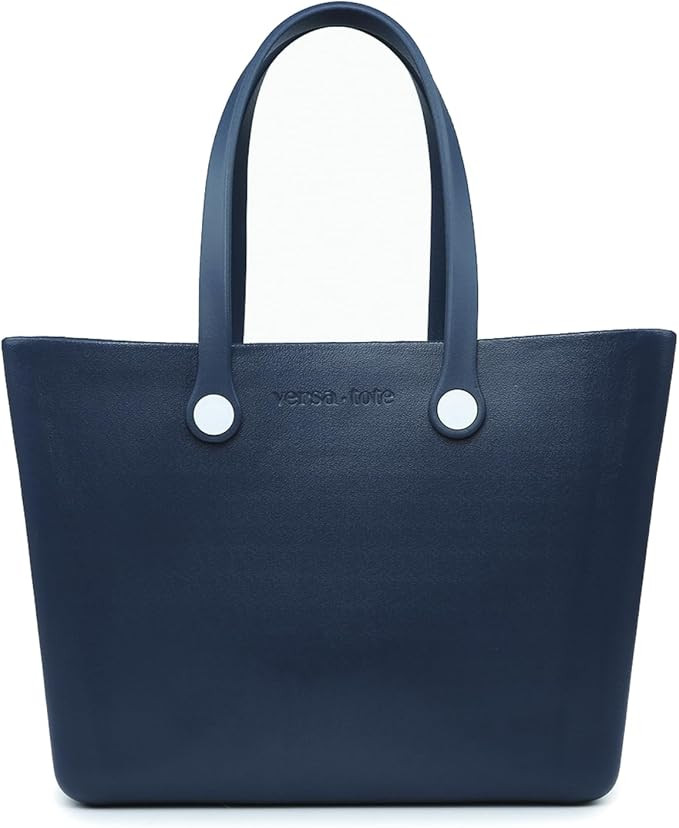 CARRIE Large Rubber Beach Bag Lightweight Waterproof Washable Durable Travel Tote for Boat Pool S... | Amazon (US)