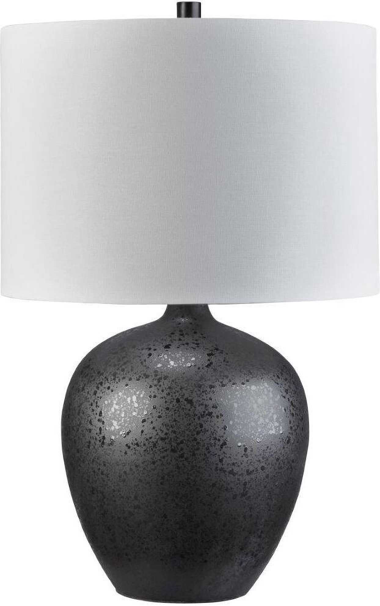 Ladstow Black Ceramic Table Lamp | 1StopBedrooms | 1stopbedrooms