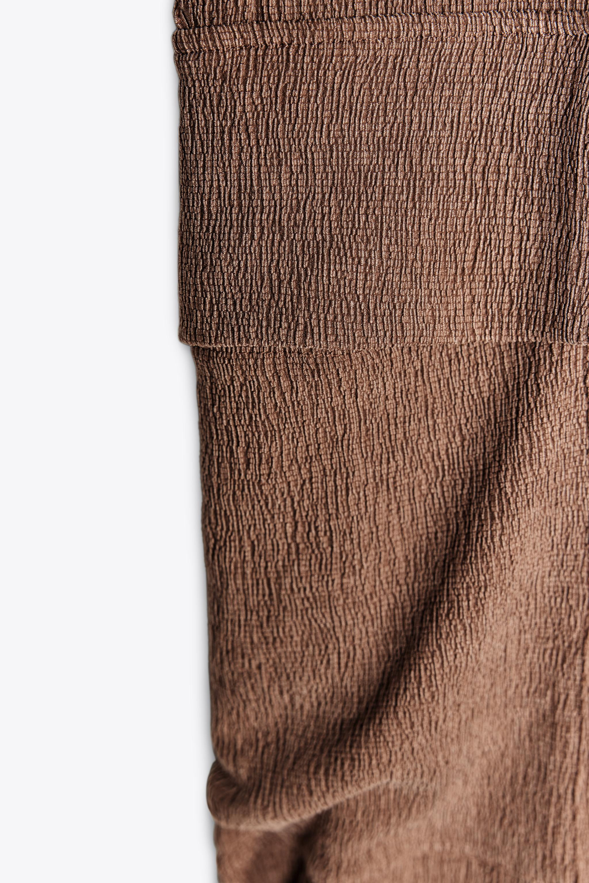 TEXTURED CARGO PANTS | Zara US