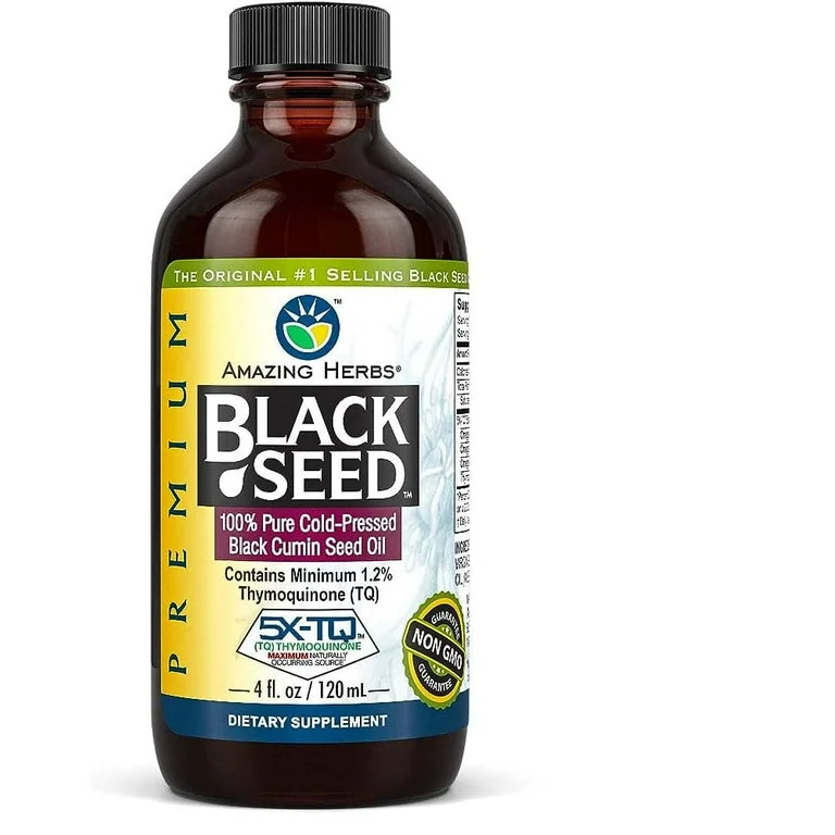 Amazing Herbs Black Seed Oil - 4 fl oz | Walmart (US)