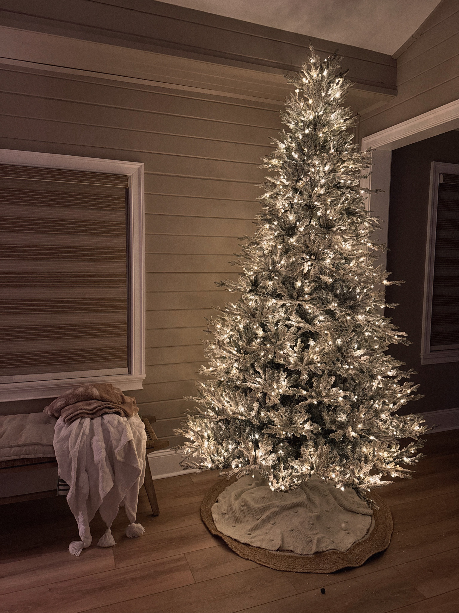 Year 4 w/ this beauty & I seriously love it even more each year 🎄✨🤎 I have the 9 foot! Also comes in 7.5 & 12! 

Home Depot / Christmas / holidays /  Christmas tree / cozy / home / seasonal / flocked tree / Holley Gabrielle home 

#LTKHome #LTKSeasonal #LTKHoliday