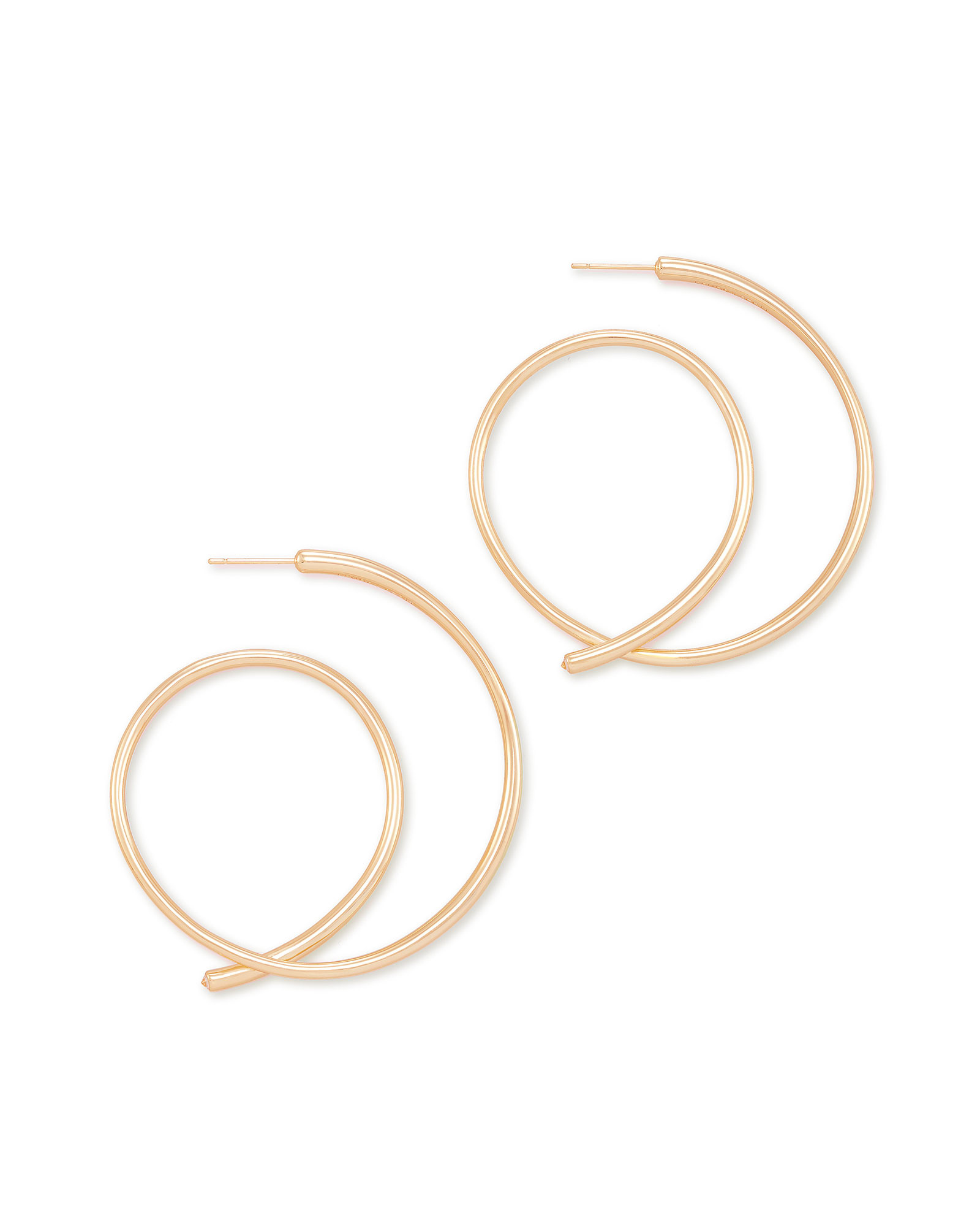 Myles Hoop Earrings in Rose Gold | Kendra Scott