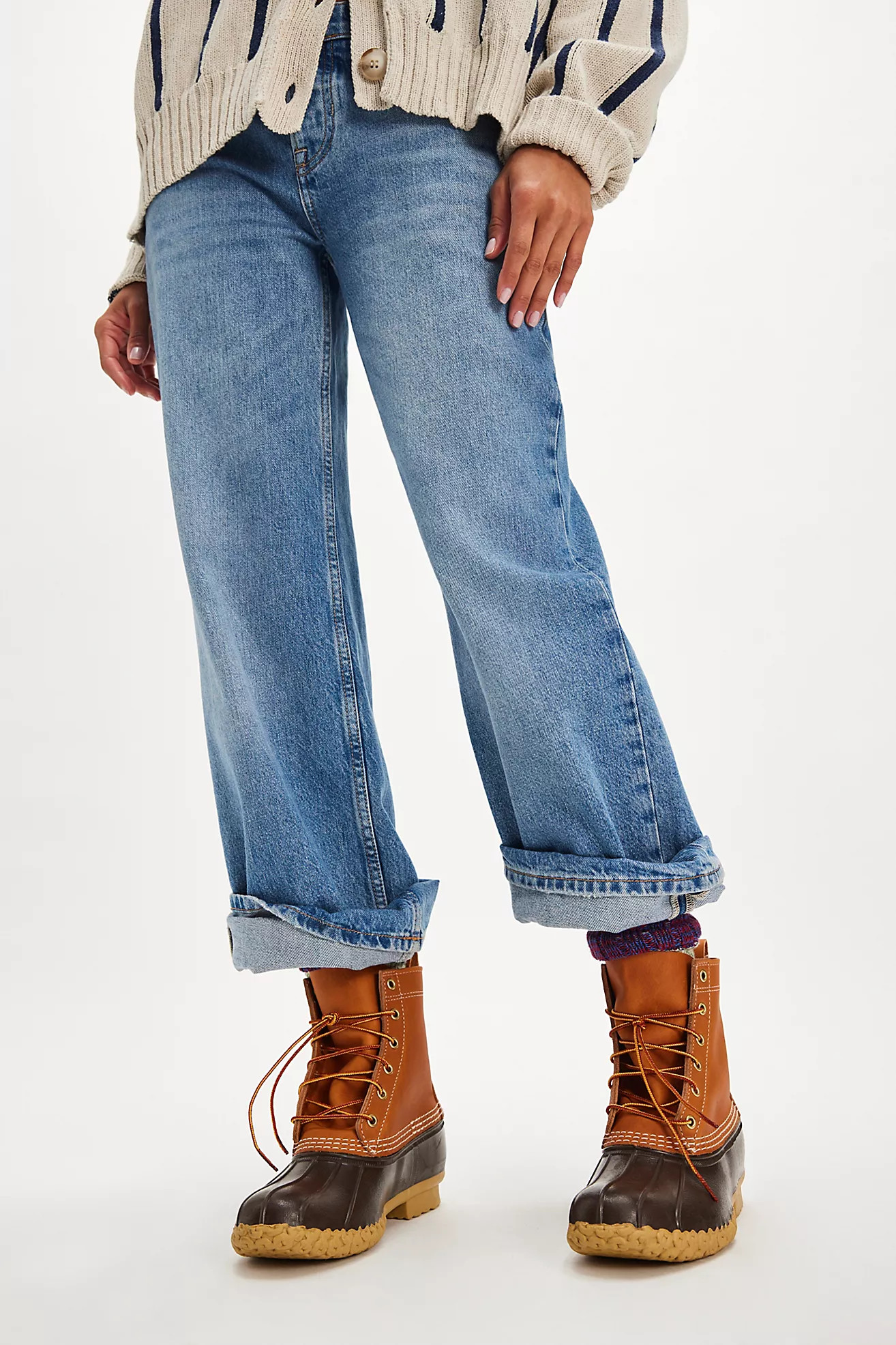 L.L.Bean 8" Lace-Up Boots | Free People (Global - UK&FR Excluded)