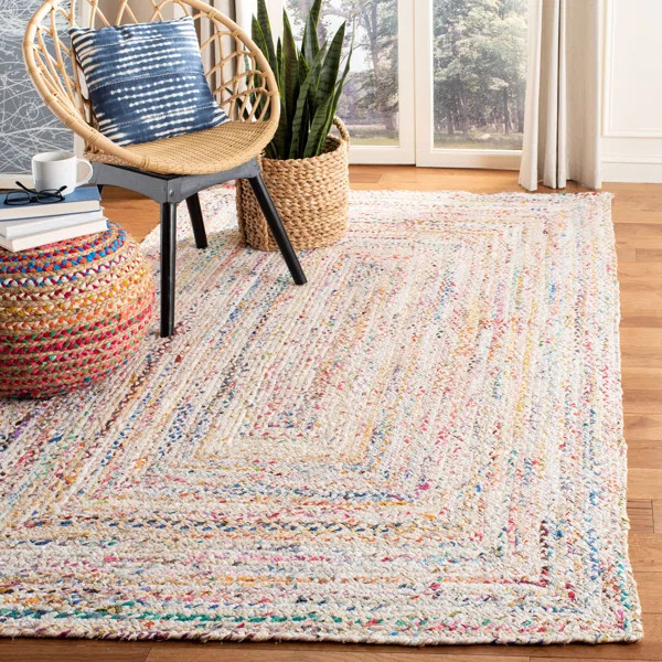 Hurst Flatweave Cotton Abstract Rug | Wayfair North America