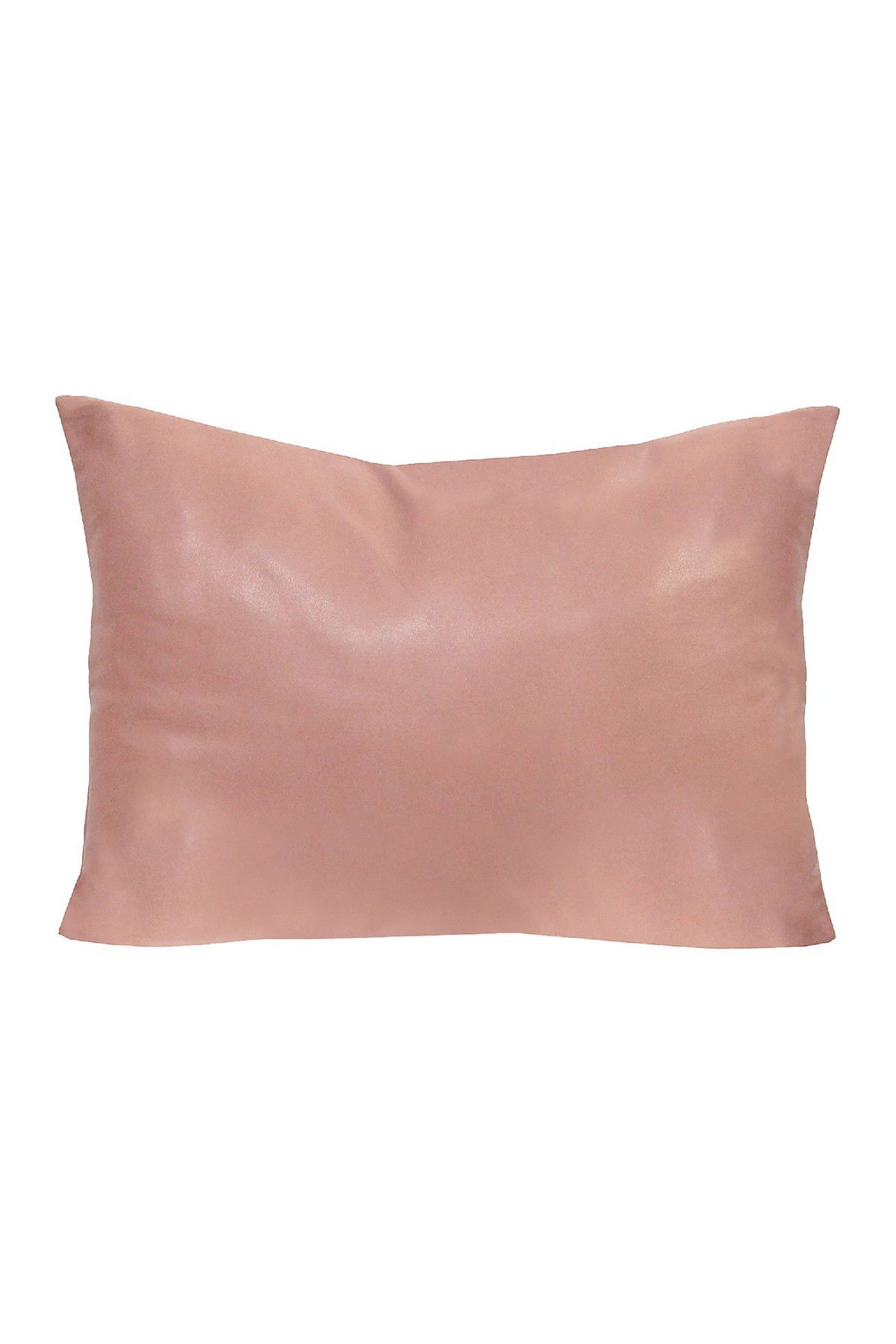 Pink Faux Leather Lumbar Pillow | Nordstrom Rack