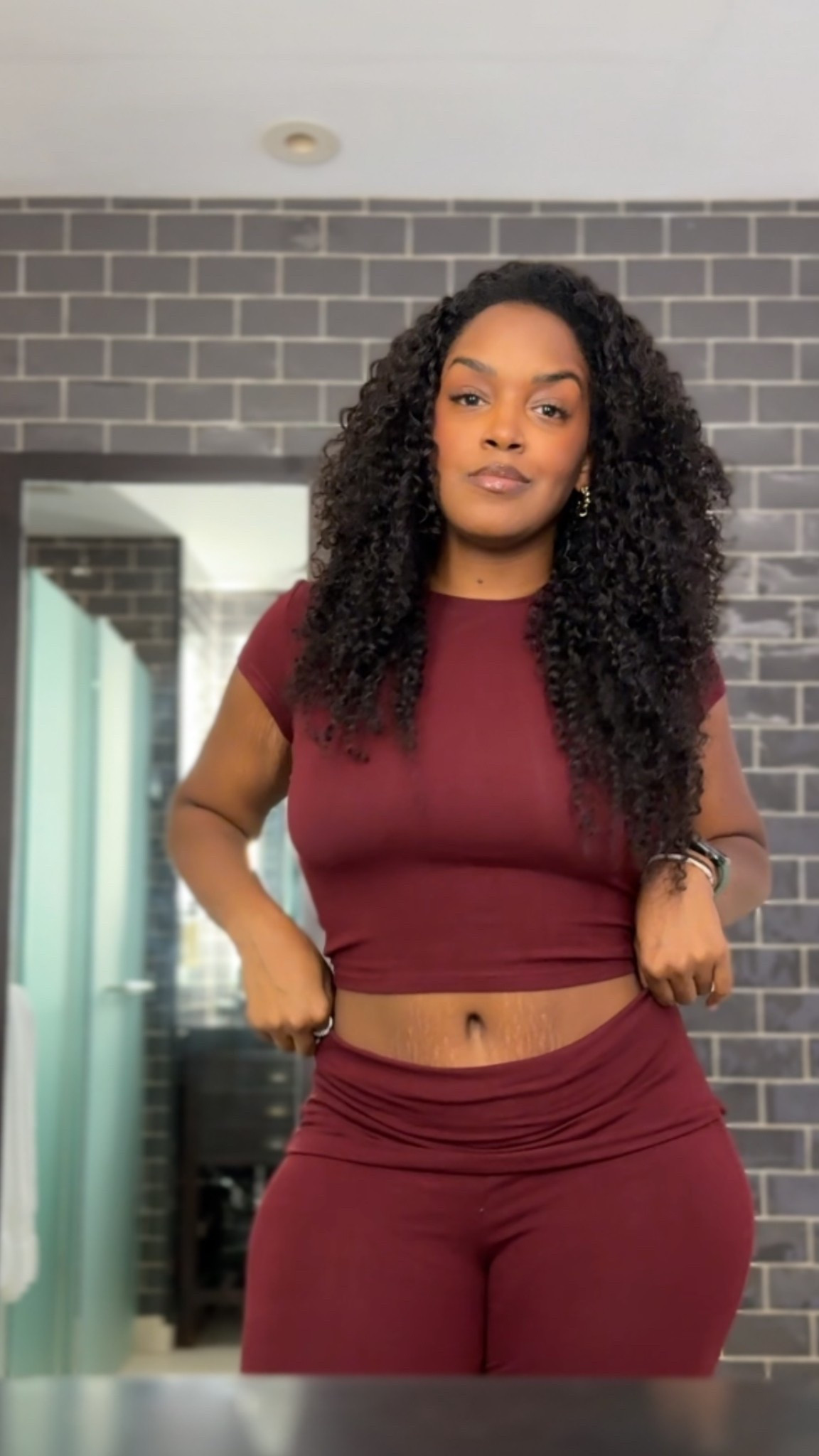 This set is so comfy! This color was so cuteee! Pants can fold down or pull all the way up over mid section. Shirt pulls down a little more too. I will def be getting more colors. I’m a little over 5’7 it stop right enough to not be high waters. I low

Perfect to travel, run errands, effortlessly easy fit, that will look so cute with layers

#LTKFindsUnder50 #LTKMidsize #LTKTravel