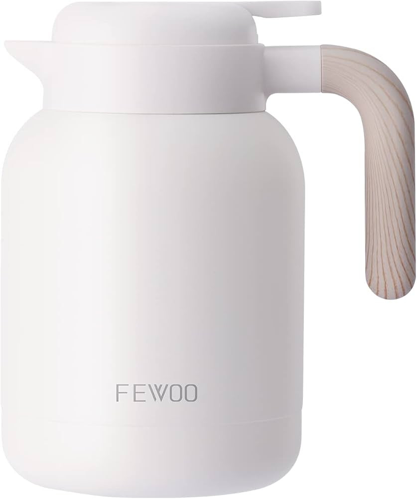 50oz Thermal Coffee Carafe, Double Wall Insulated Vacuum Flask, Stainless Steel Coffee Thermos Wa... | Amazon (US)