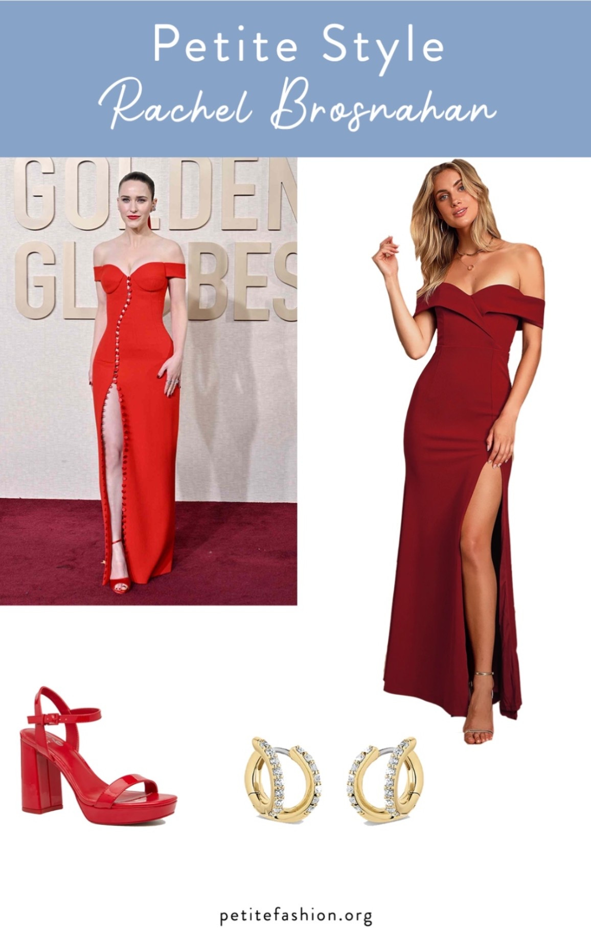 Get Rachel Brosnahan's formal petite look 

#LTKStyleTip #LTKPetite
