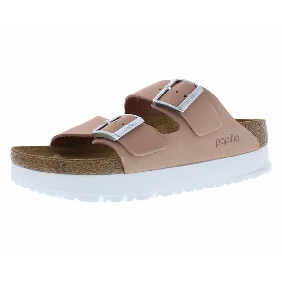 Birkenstock Arizona Pap Flex Platform Narrow Unisex Shoes Size 5, Color: Soft Pink | Walmart (US)