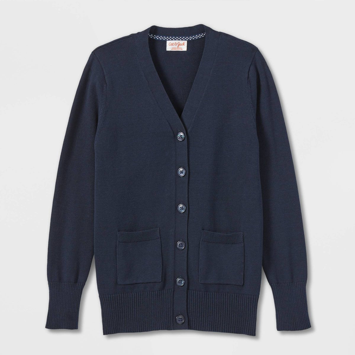 Girls' Long Uniform Cardigan - Cat & Jack™ | Target
