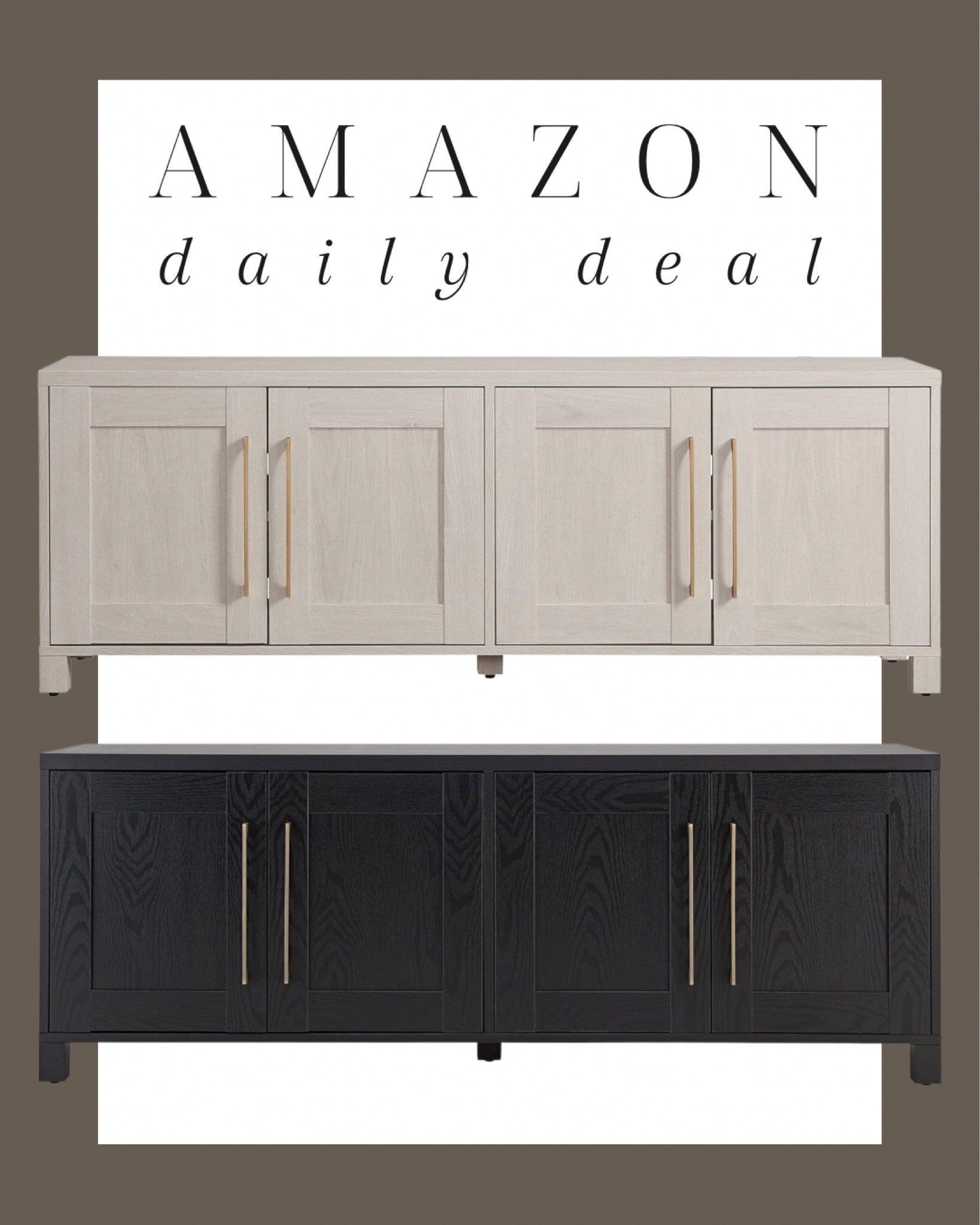 Amazon daily deal! These beautiful sideboards are perfect for a dining room or living space. Both colors under $250 👏🏼

Sideboard, tv stand, media cabinet, cabinet, storage cabinet, dining room, living room, bedroom, entryway, family room, Modern home decor, traditional home decor, budget friendly home decor, Interior design, look for less, designer inspired, Amazon, Amazon home, Amazon must haves, Amazon finds, amazon favorites, Amazon home decor #amazon #amazonhome

#LTKstyletip #LTKhome #LTKfindsunder100