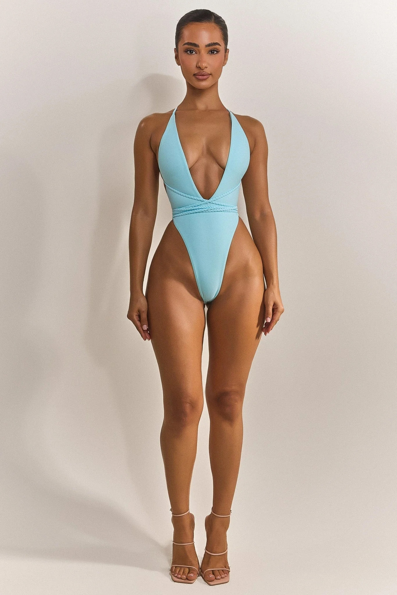 The Fishtail Swim in Powder Blue | Mars The Label