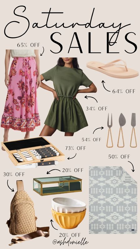 Saturday sales!! Weekend sales - kitchen finds on sale - anthology sale - Nordstrom sale - summer sale - home finds - accessories sale - summer outfits 

#LTKSeasonal #LTKSaleAlert #LTKStyleTip