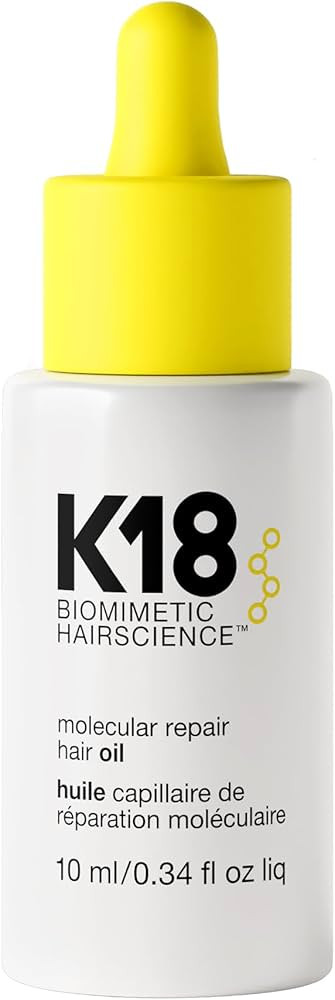 K18 Molecular Repair Hair Oil, Weightless Oil for Stronger, Healthier Hair, Suitable For All Hair... | Amazon (US)
