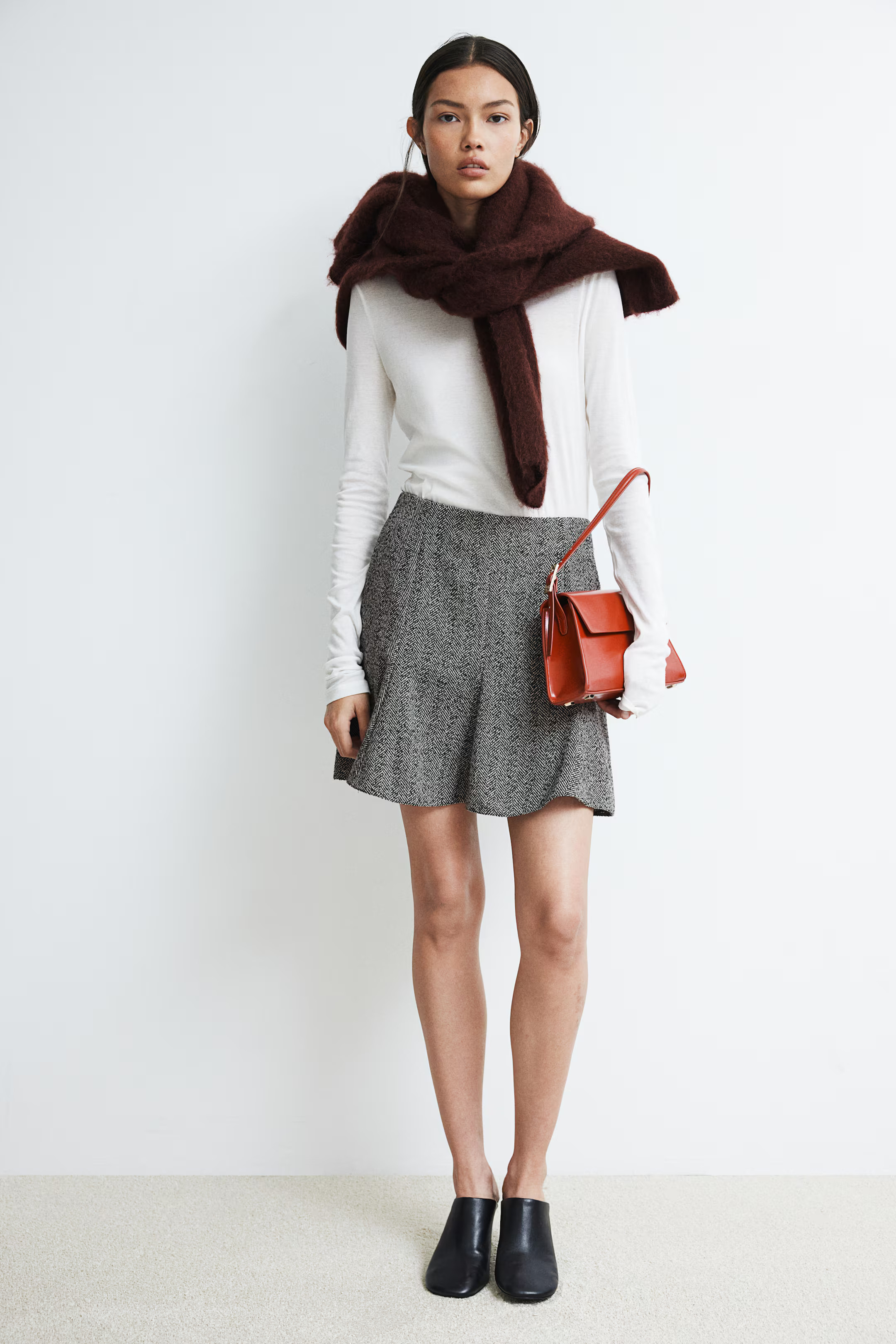 Flared-Hem Skirt | H&M (US + CA)