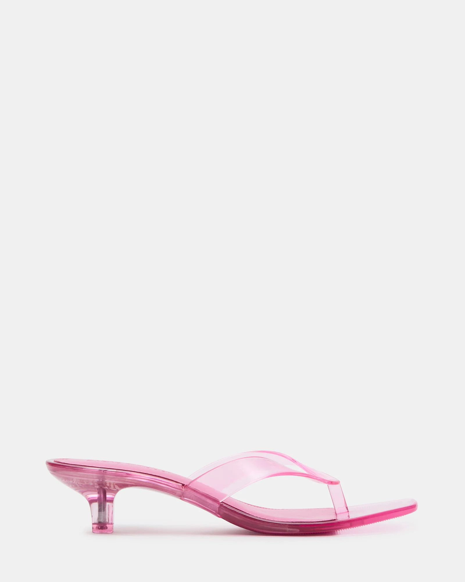 Steve Madden Women's Tracie Jelly Thong Heels - Pink - Size 10 - PVC | Steve Madden (US)