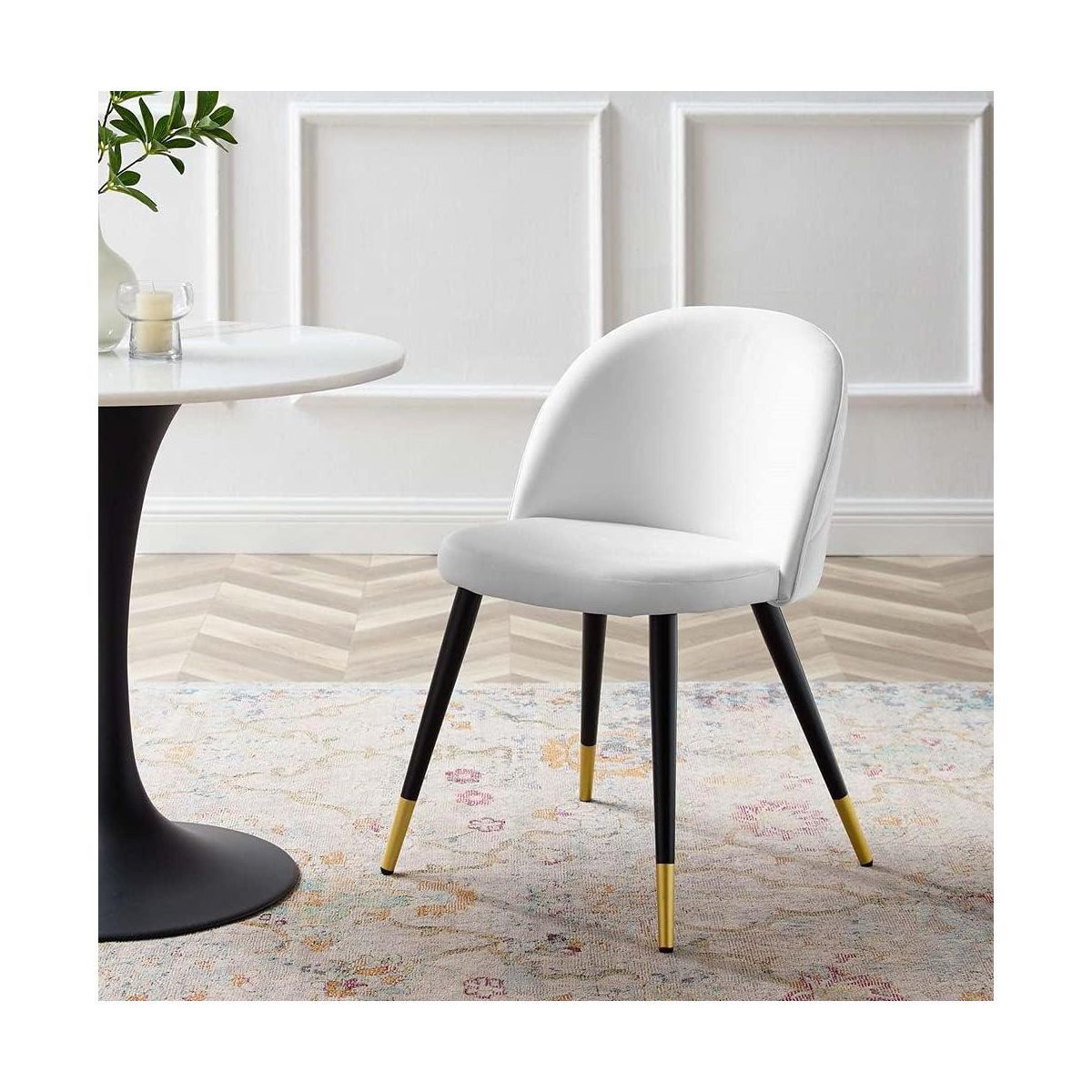 Modway Cordial Performance Velvet Dining Chairs - Set of 2 | Target