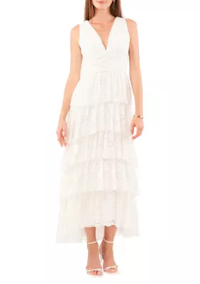 Women's Cascading Ruffle Maxi Dress | Belk