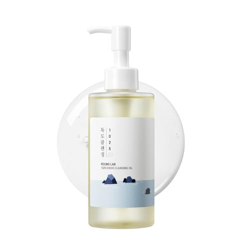 ROUND LAB 1025 Dokdo Cleansing Oil 6.76 Fl Oz, Lightweight Oil Cleanser for Face, Makeup Remover for Sensitive Skin, Blackhead and Pore Cleansing, Easy to Wash Off, No Oily Residue, Korean Skin Care | Amazon (US)