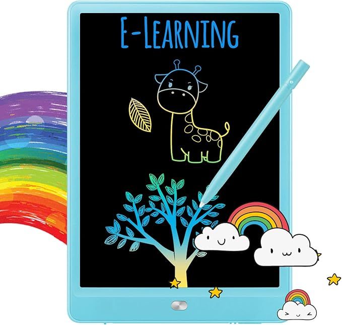 TEKFUN LCD Writing Tablet Doodle Board, 10inch Colorful Drawing Tablet Writing Pad, Girls Gifts T... | Amazon (US)