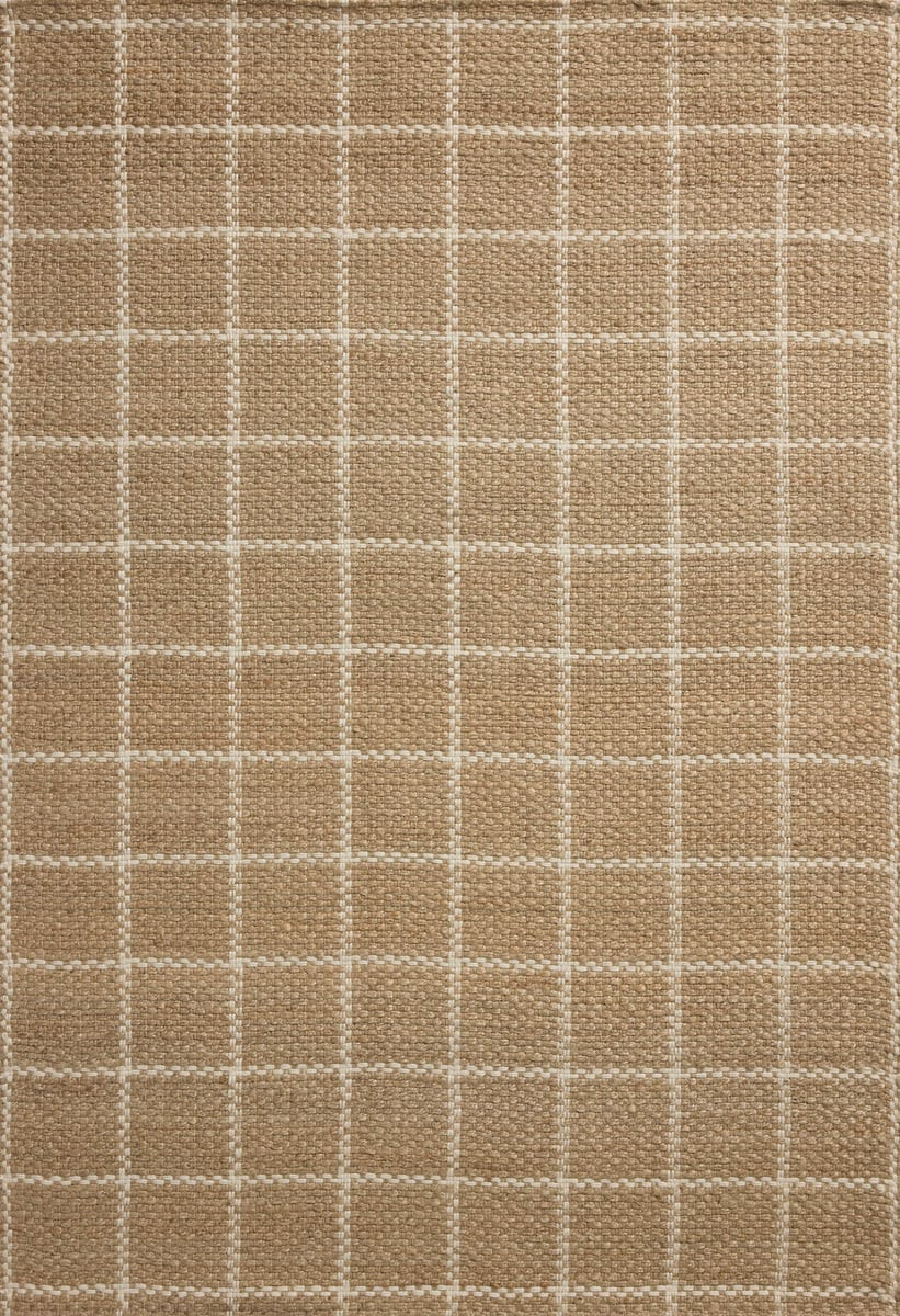 Fletcher FLE-01 Natural/Ivory Jute Area Rug | Rugs Direct