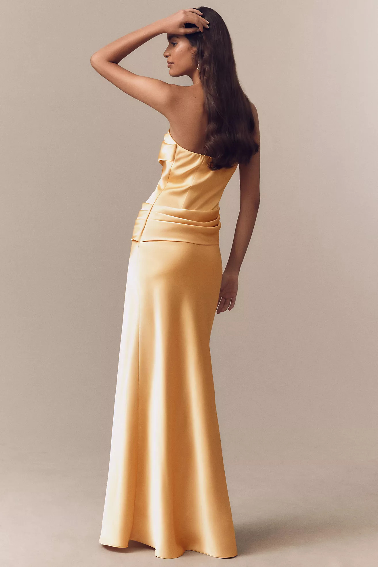 Mare Mare Isabella Strapless Ruched Corset Dress | Anthropologie (US)