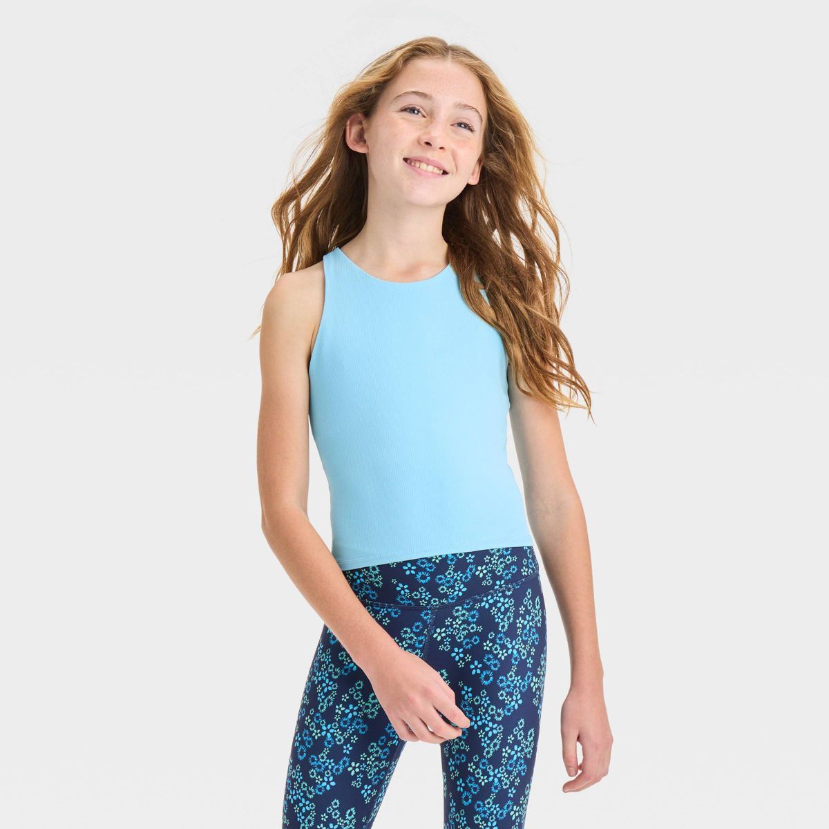 Girls' Cropped Tank Top - All In Motion™ | Target