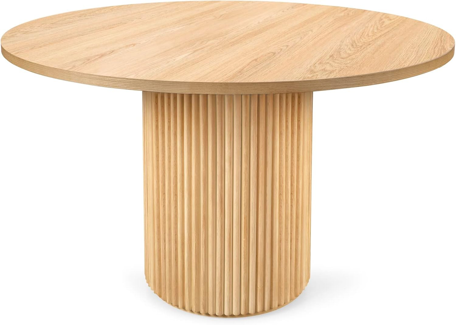 Round Dining Table Modern Wood Kitchen Table 35" Circular Tabletop for Leisure Coffee Table | Amazon (US)
