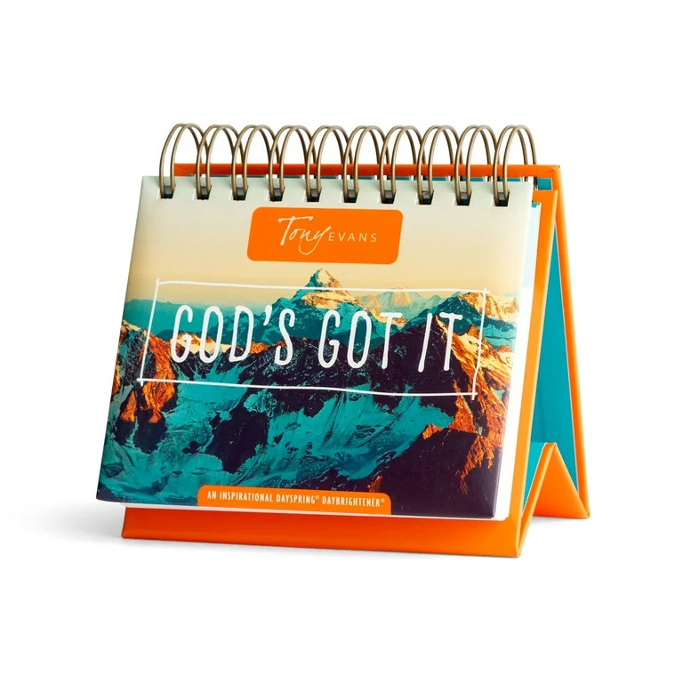 DaySpring - Tony Evans - God's Got It - An Inspirational DaySpring DayBrightener - Perpetual Cale... | Walmart (US)