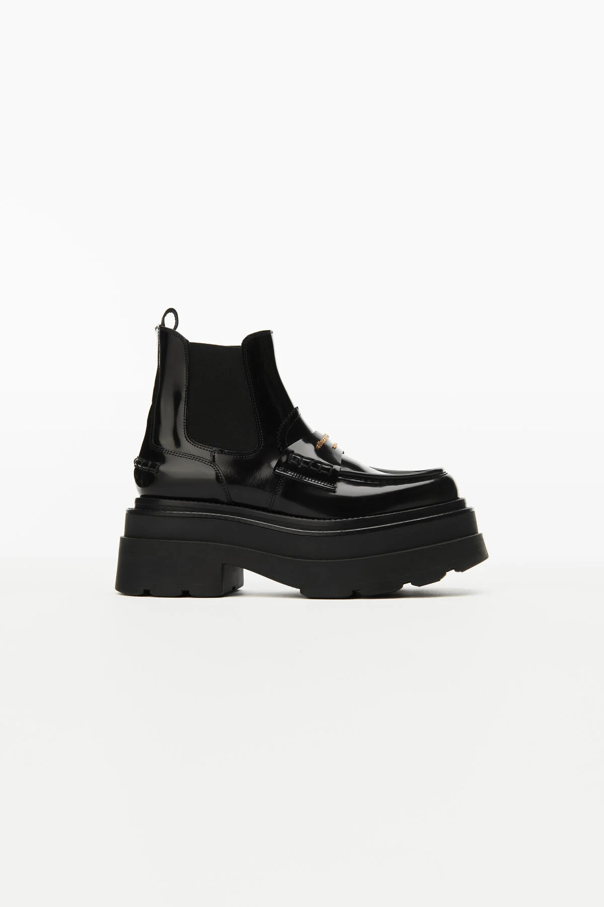 CARTER PLATFORM LOAFER BOOT IN LEATHER | Alexander Wang US