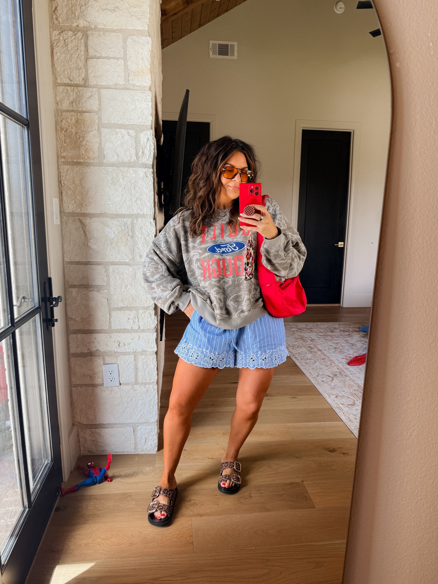 Full Target Outfit. 
Sweatshirt: XXL
Shorts: XL
Sandals: so so good! And true to size. 


#LTKFindsUnder50 #LTKStyleTip #LTKMidsize