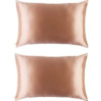 Slip Pure Silk Pillowcase Duo - Queen - Rose Gold | Look Fantastic (UK)