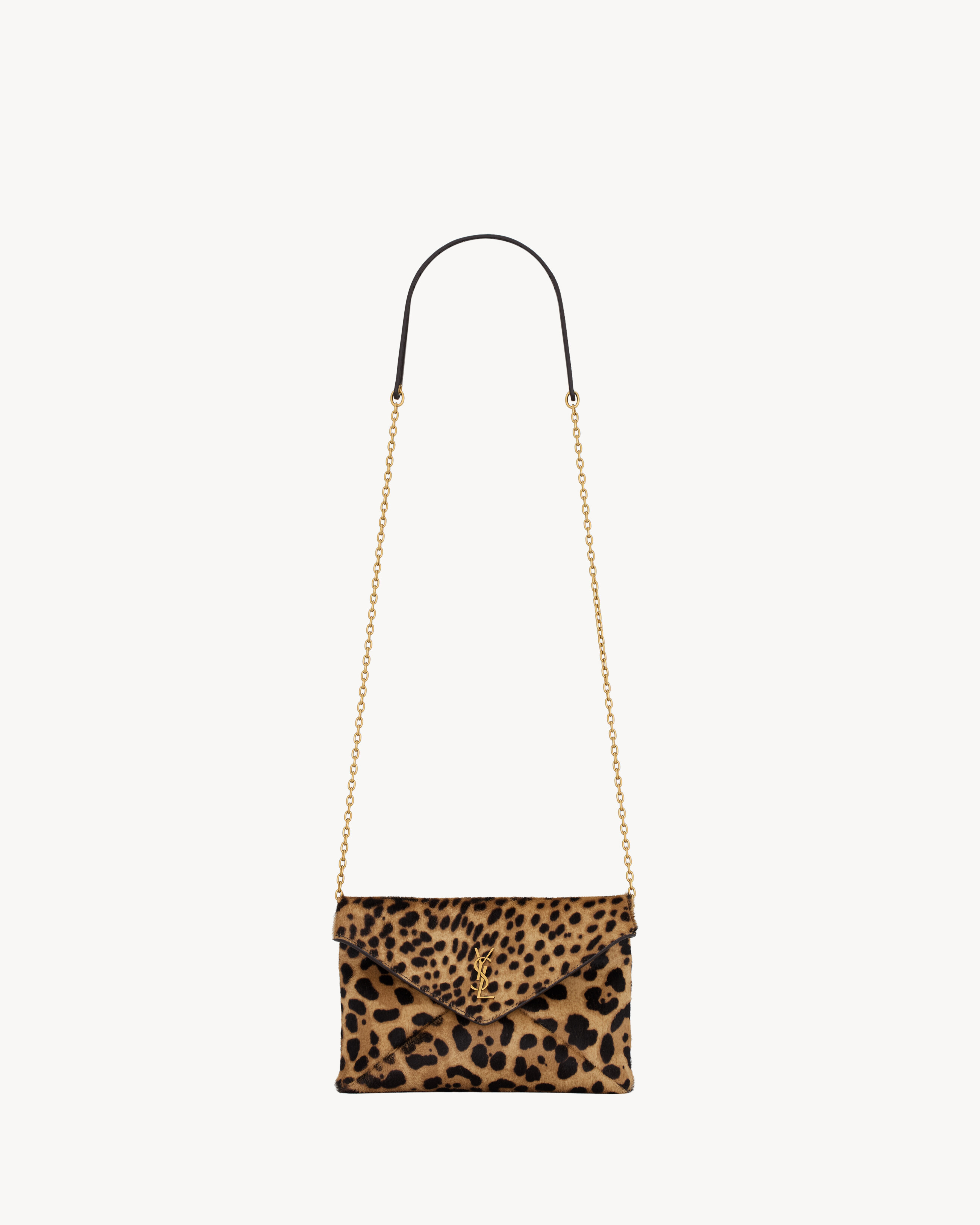 CASSANDRE small chain pouch in pony hair leather | Saint Laurent Inc. (Global)