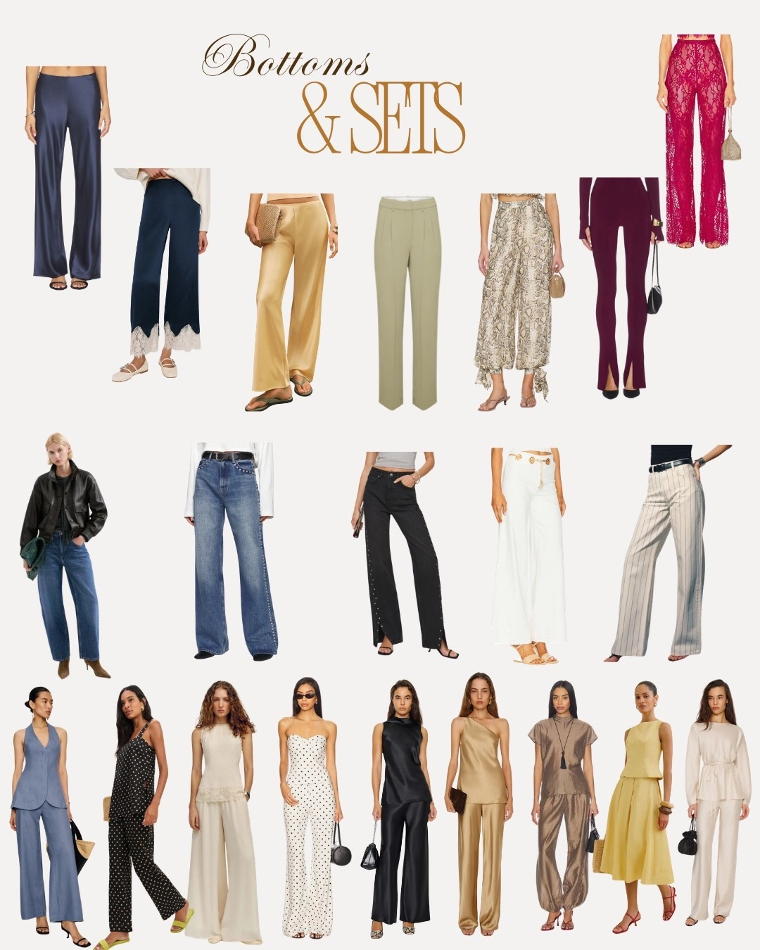 Bottom & Sets

#LTKootd #LTKOver40 #LTKSeasonal