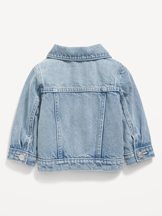 Unisex Heart-Pocket Trucker Jean Jacket for Baby | Old Navy (US)