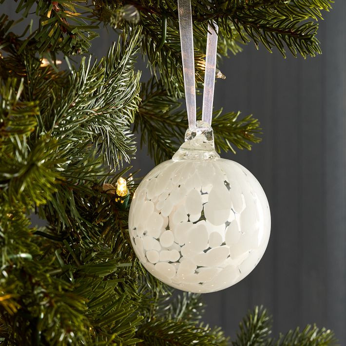Glass Confetti Ball Ornament | West Elm (US)