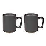 Now Designs Contour Tall Coffee, Mug Charcoal Grey | Amazon (US)