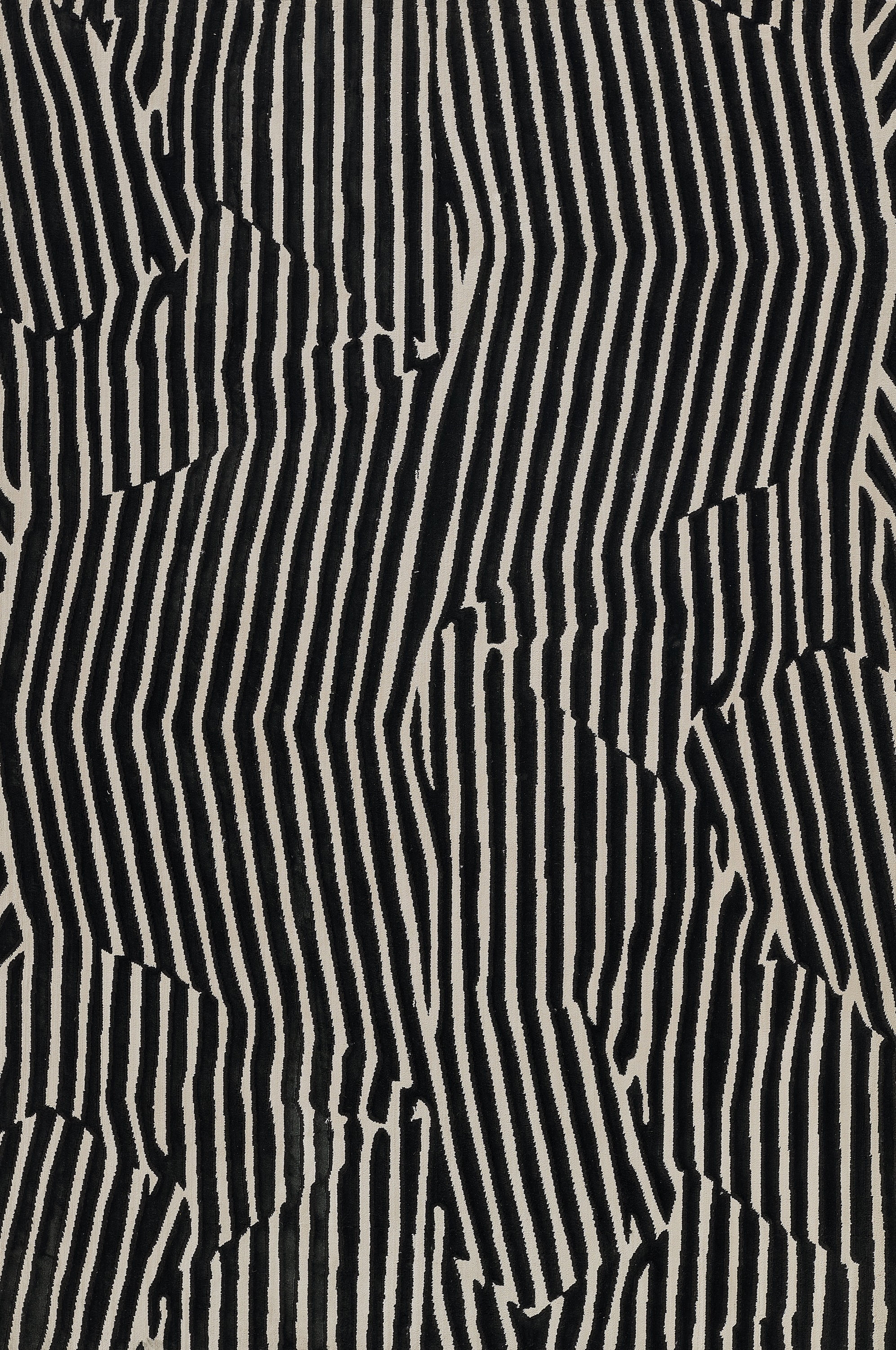 Momeni Xander Polyester Blend Geometric Black Area Rug 2' X 3' | Walmart (US)