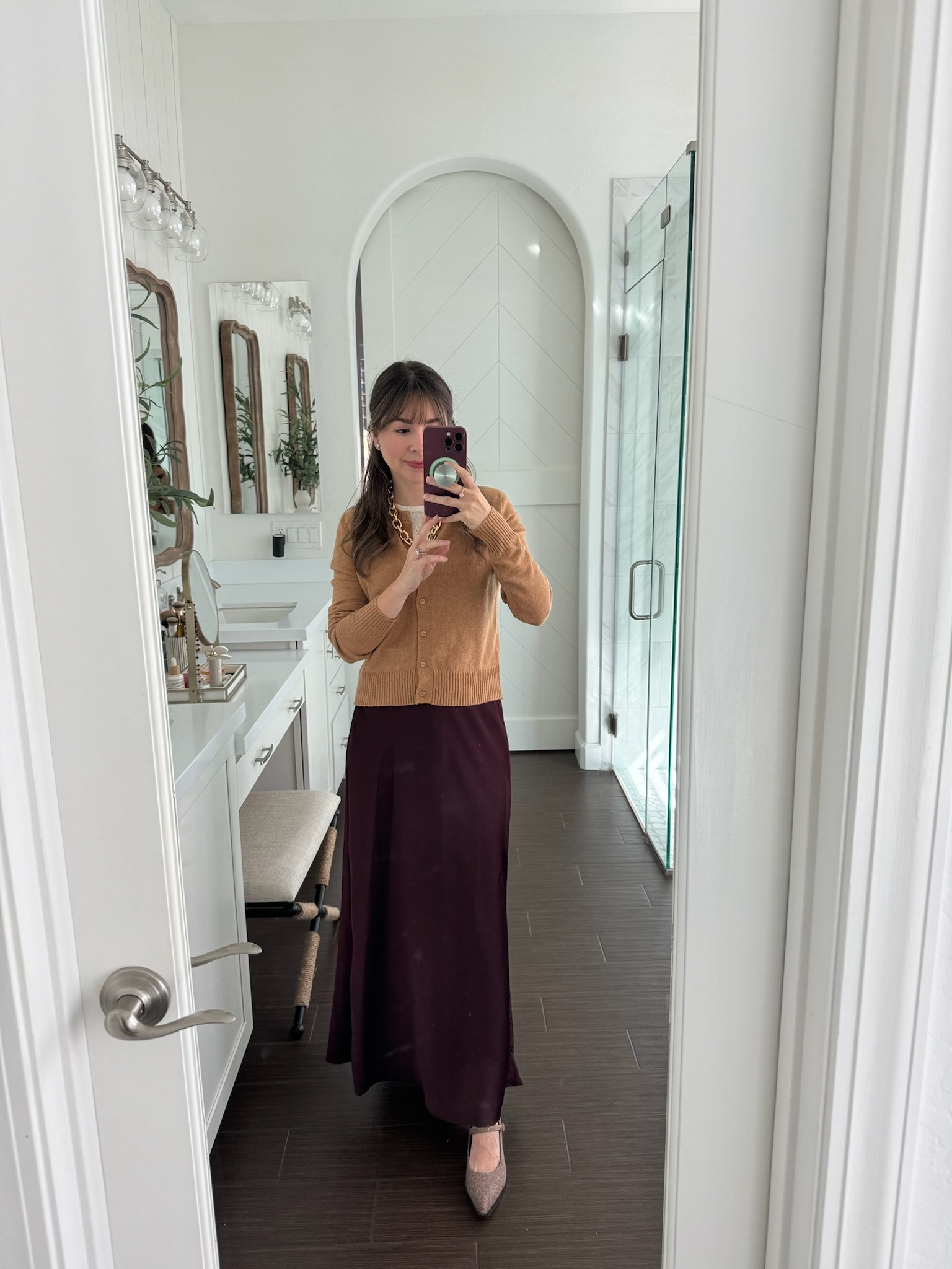 Loving this look! 

Fall fashion, Maxi skirt, Sweater and skirt styling, Fall outfit inspo, Fall sweater, Fall maxi skirt 

#LTKSeasonal #LTKStyleTip