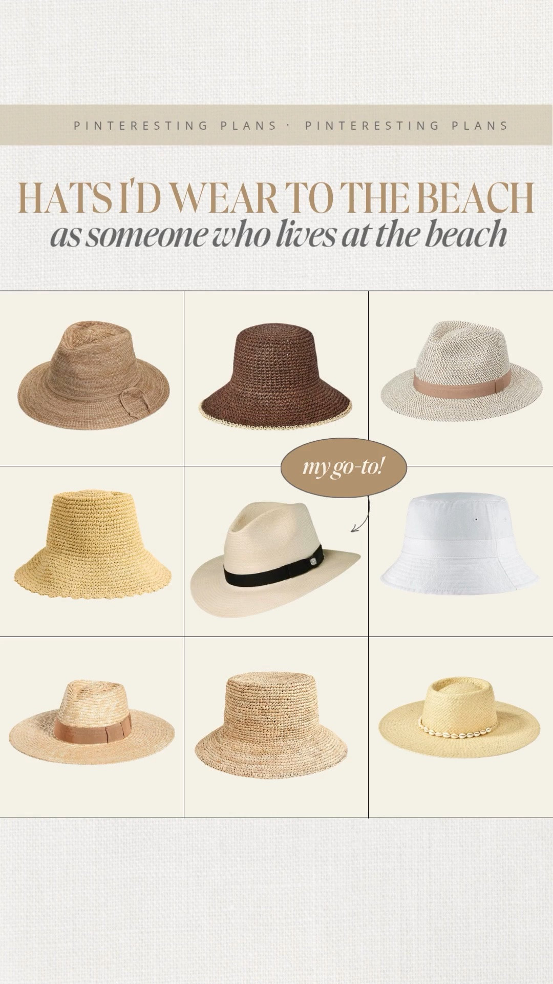 Hats I would wear to the beach as someone who lives at the beach 🙌🏻🙌🏻

#LTKSeasonal #LTKdayinmylife #LTKselfcare