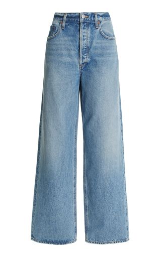 Rigid Low-Slung Wide-Leg Baggy Jeans | Moda Operandi (Global)