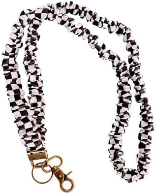 ANDI Neck Lanyard For Women - Scrunchie Cute Lanyard for Keys, Id Card Holder, Wallet - Aesthetic... | Amazon (US)