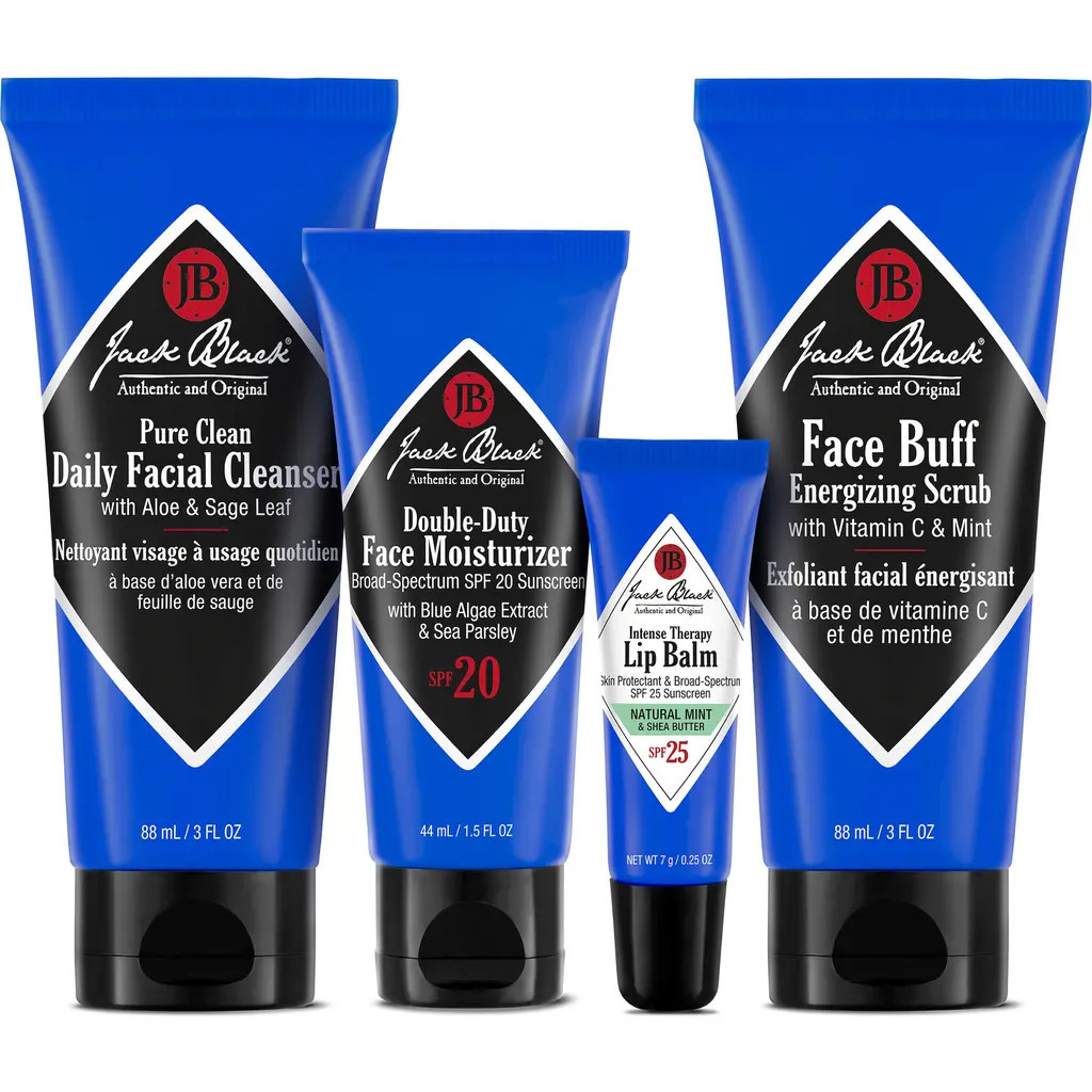 Jack Black Skin Saviors Set USD $61 Value at Nordstrom | Nordstrom