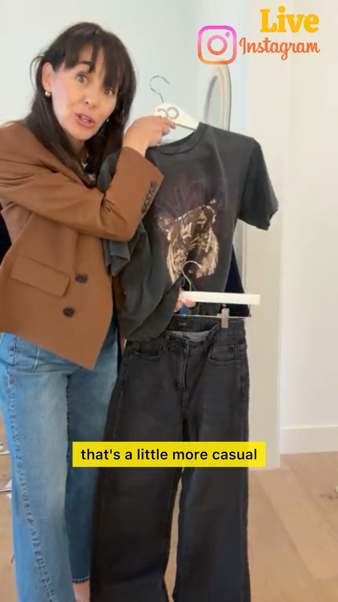 This is how I do casual. I love a good jean outfit. These are some of my favorite combinations and blazers I love to wear with them. I recently found some Veronica Beard pieces on sale I’m sharing too.

Coffee in my Closet a LIVE Styling session every week on Instagram. Not always on Instagram sign up for my free VIP shopper club and I’ll send you an email recap with the￼ links to go back watch and shop. 

Subscribe for free ⬇️Closetchoreography.com.