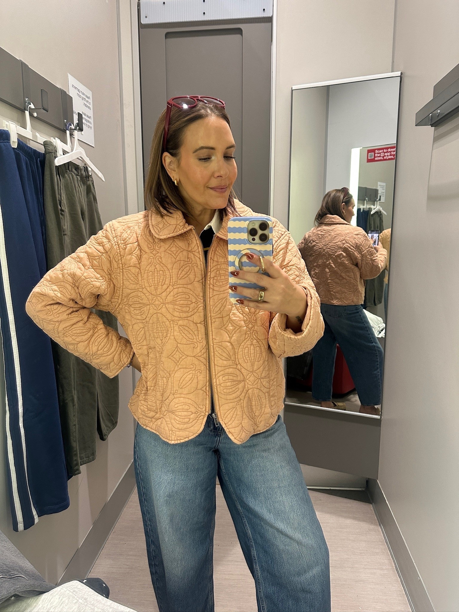 @Target quilted jacket on sale for Target Circle members 🤍🔗